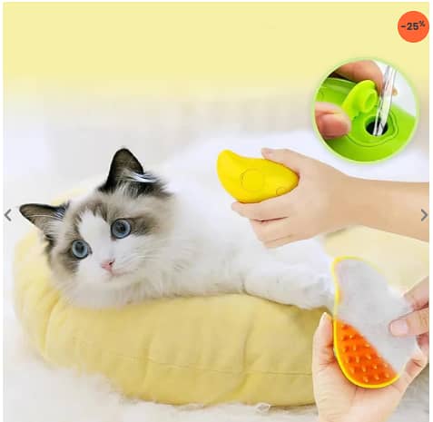 Steam Brush for Cats PawzUp AquaBrush, 12 x 6.5 cm (R3611)