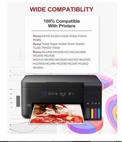 545XL 546XL High-Yield Ink Cartridge Twin Pack for Canon: Black and Tri-Color compatible with Pixma TS3150 MG3050 TR4550 TS3350 MG2950 TR4551 TS3355 MG2550 TS3100 (1 Black, 1 Tri-Colour) C C613