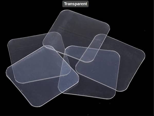 Nano Transparent Double-Sided Sticker 5.8 x 5.8 cm C R4538