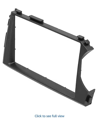 Car Stereo Frame for SSANG YONG Actyon/Kyron 2006-2009, 2-DIN Facia Trim in Black