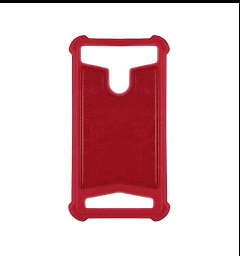 Universal silicone and leather case for 4.5–4.7 inch phones C R4565