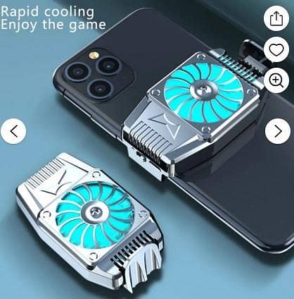 Phone Cooler for Gaming, C R3559 – Low-Noise Clip-On Phone Cooling Fan for Rapid Heat Dissipation