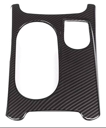 Pzhoais Carbon Fiber Center Console Cup Holder Cover for A-Class GLA CLA (W176, X156, C117, RHD)