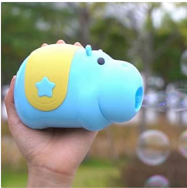 Hippo DV Bubble Machine USB Charging Light Music Camera Toy C C182