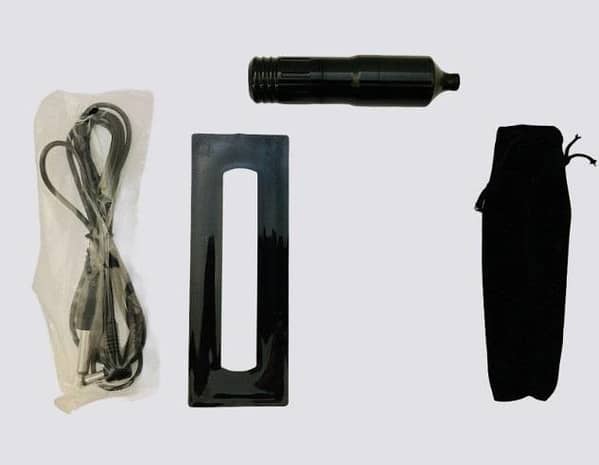 Tattoo Artist Tool / Handle with Velvet Pouch and Cradle (C R3456)
