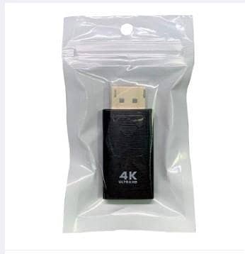 4K DisplayPort to HDMI-compatible Adapter Display Port Male DP 1080P HDTV Female Converter Video Audio Cable For PC Projector 1080P version A R2526