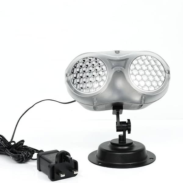 Christmas Projector Lights: Snowflake Projector with Moving Snowstorm, Remote, Timer, Indoor/Outdoor Waterproof