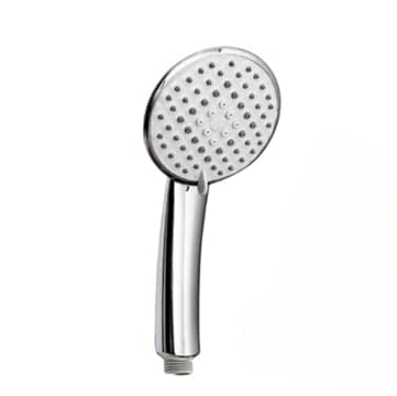 ZAP 5-Flow ABS Hand Shower (Chrome) — High-Pressure Water-Saving Shower Head, 5 Spray Modes, No Hose or Bracket