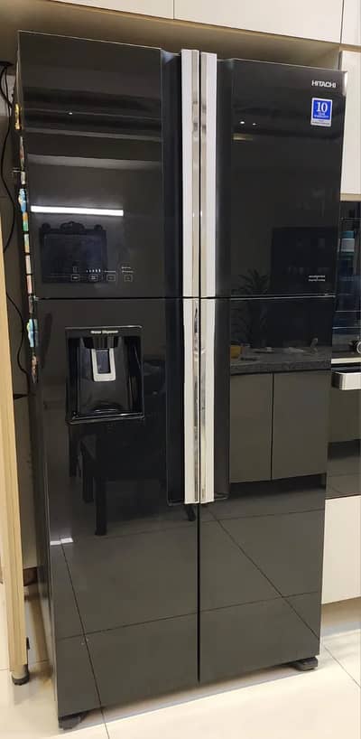 Hitachi Black Side By Side Refrigerator