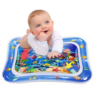 Inflatable Tummy Time Mat, Premium Baby Water Play Mat for Infants and Toddlers for 3 to 24 Months, Strengthen Your Baby's Muscles A R1414  TUMMYY