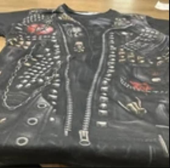 Goth Metal All-Over Vintage T-Shirt C R4793