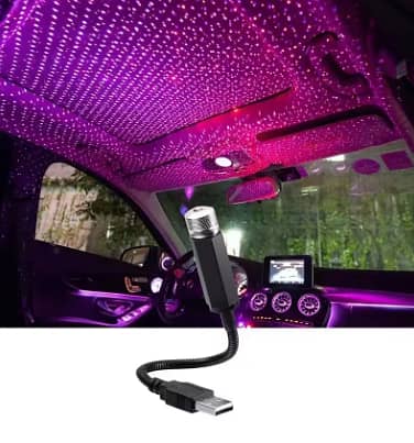 LED Car Roof Star Night Light Projector Galaxy Lamp for USB Power, C R5080