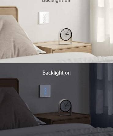 Smart Roller Shutter Switch by Etersky: WiFi Wall Switch with App Control, Timer, and Alexa/Google Assistant Compatibility (Neutral Wire Required) – 4 Pack