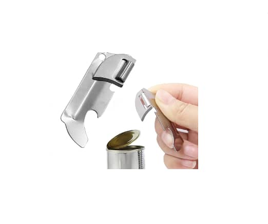 1 PCS  Stainless Steel Multipurpose Military Can Opener,Camping Can Opener,Camping Can Opener Portable Can Opener C R5230