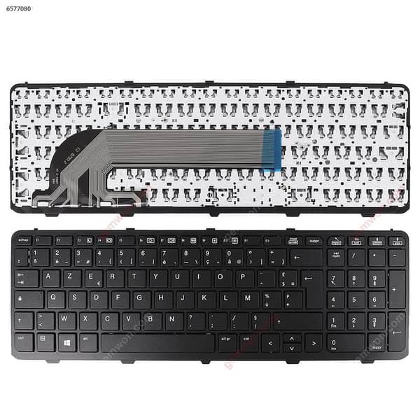 HP ProBook 450 G0 / 450 G1 / 455 G1 Black Frame Keyboard (OEM-B) FR HR04-D YMS