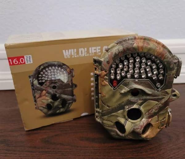 Bresser Optik 120° 16MP Wildlife Camera 16 MP No-Glow LEDs, Audio, Time Lapse A R1680 WIILD