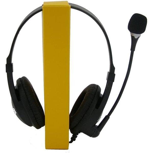 Kodak WHWM-5709 Dual Aux Wired Over-Ear Headset, Black
