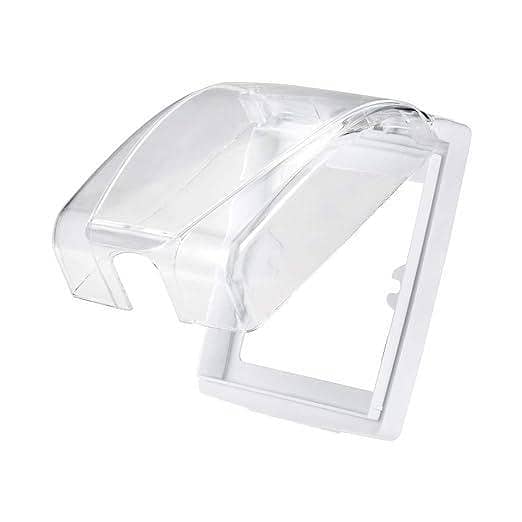 uxcell Waterproof Box 86 Type Wall Switch Socket Face Plate Panel Box Transparent uk import