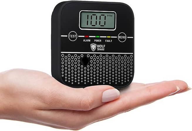 WOLF SHIELD Carbon Monoxide Detector CO Alarm