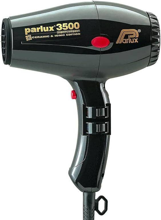 Parlux Professional Hair Dryer 3500 SuperCompact, Black (UK Import) A970