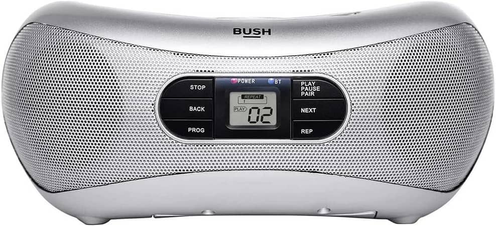 Bush Bluetooth Boombox - Silver uk import A C523