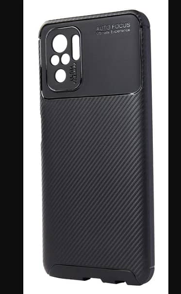 Epico Carbon Case for Xiaomi Redmi Note 10S – Black