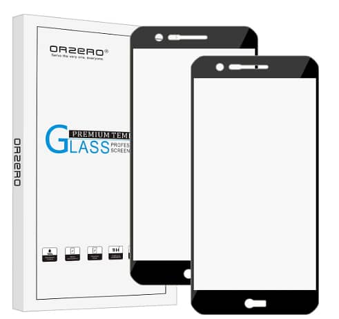 (2 Pack) Full-Coverage Tempered Glass Screen Protector for LG K20 Plus, K20 V, Harmony 2, Phoenix Plus, X4 (2018), X4+, and K10 (2018)