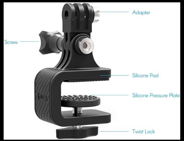 Skateboard Clip Mount for Action Cameras (C R1188)
