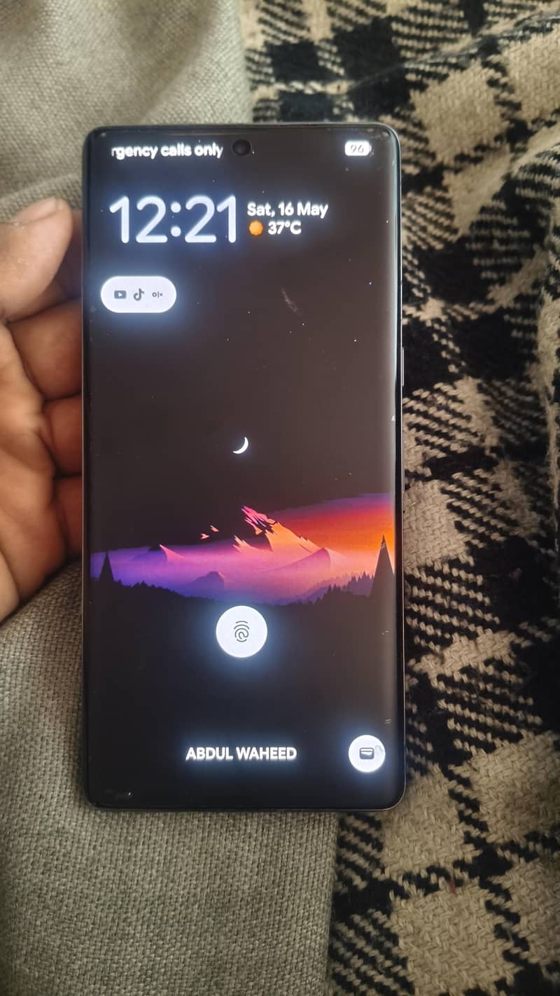 Google Pixel 7 Pro 12+128 android version 17 physical plus E sim 2