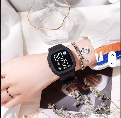 Klein Blue Handsome Watch C R3775 for Primary and Secondary Students, Niche College Style