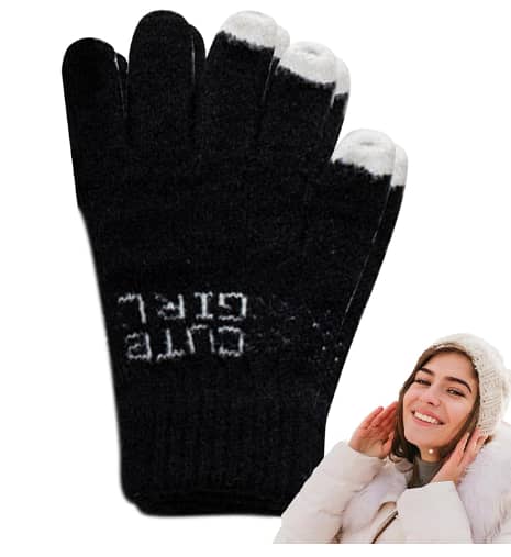 Lambo Winter Gloves: Touchscreen, Windproof, Anti-Slip, Heated Thermal Gloves for Hiking, Driving, Running, and Cycling (C R4781)