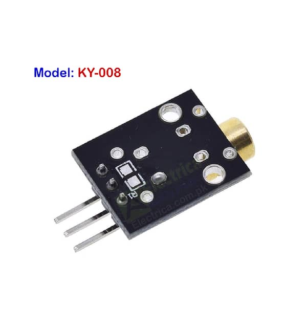 Smart Electronics New KY-008 3pin 650nm Red Laser Transmitter Dot Diode Copper Head Module for Arduino AVR PIC DIY A-R2053