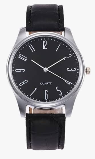 Selinora Men’s Simple Fashion Digital Dial Leather Quartz Wrist Watch, C R3333