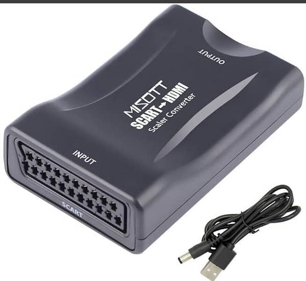 Scart Adapter Convertidor Hdmi A Euroconector Media Markt Hdmi  C R3573