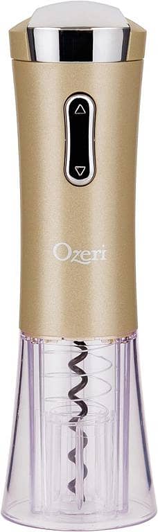 Ozeri Nouveaux Electric Wine Opener with Removable Free Foil Cutter uk import  C A194. .