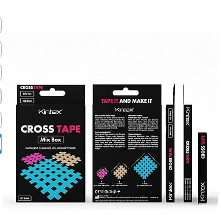 Kintex Cross-Tape Grid Dressing Various Colours and Sizes for Acupuncture and Sore Spot  C R4226