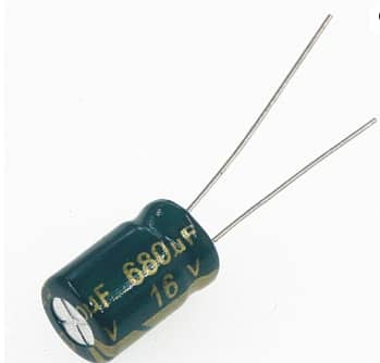 Electrolytic Capacitors – 680uf/16V s 6PCS C R1575