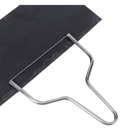 Cheese Lyre, Cheese Slicer, Stainless Steel Cheese Slicers with Wire, Handheld Butter Cutter Tools for Soft Hard Block Cheese C R4819