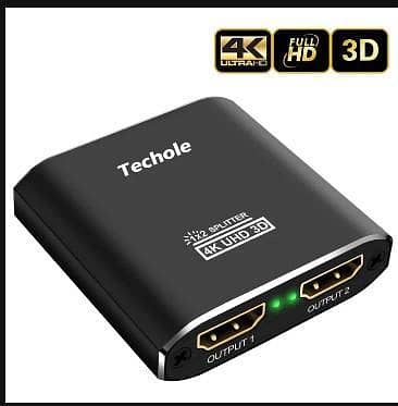 Techole HS306 4K HDR Two-way HDMI Splitter C R849