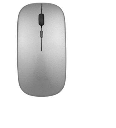 HXSJ 2.4G Slim Mouse Less Noise 3 Adjustable Dpi 7-Color Breathing Light Rechargeable Mouse For Laptop Computer, Rose Gold A R2525