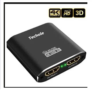 Techole HS306 4K HDR Two-way HDMI Splitter C R239