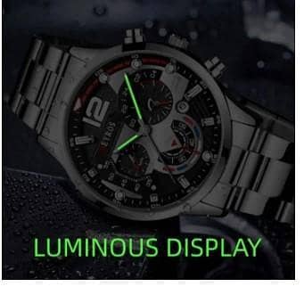 luxury watch DEYROS brand with date feature C R3843