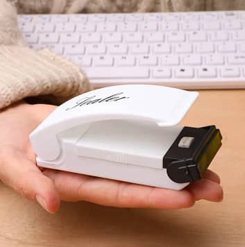 Mini Portable Handy Plastic Bag Sealer Sealing Machine Food Packaging Kitchen Storage Bag Packing R5363  C3