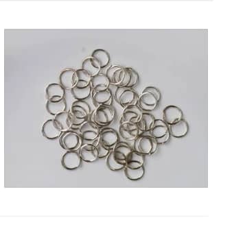 38 PCS jewelry item's round steel rings C R5229
