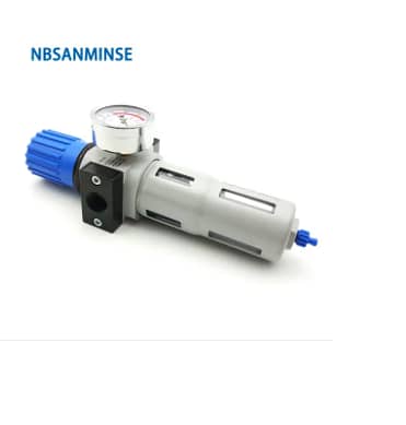NBSANMINSE DFR M5 1/8 1/4 3/8 1/2 3/4 1 Air Filter Regulator FRL Air source equipment units Air compressor parts oil air C C264