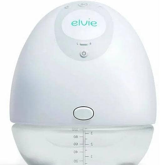 Elvie Pump Single (24/28 mm) - Electric Breast Pump for Easy Pumping, Comfortable, Portable Nursing Pump with App Function to Track Pumping History uk import.