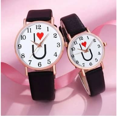 Couple and lover accessories, quartz wristwatch for women and men, luxury watches, "I love you" watch as a gift for special occasions C R3884