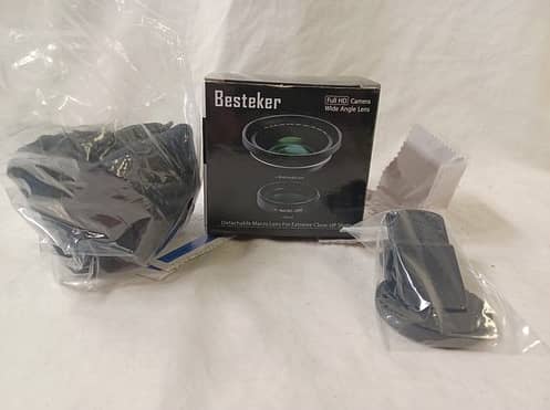 Besteker W1 Full HD Camera Wide Angle Lens Macro  C R580