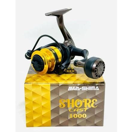 1 PCS REEL , AWA SHIMA SHORE CAST SPINNING BLACK COLOUR C R5254