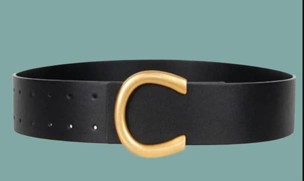 1 PCS BLACK COLOUR Horseshoe Belt C R5251
